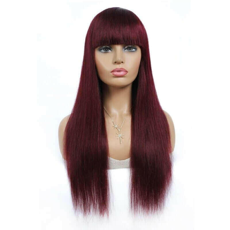 Brazilian Straight Human Hair Wigs