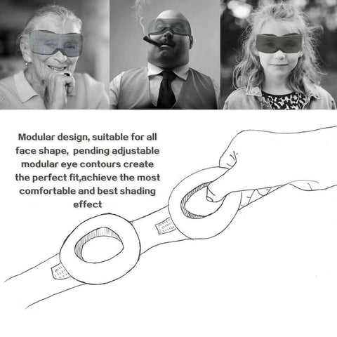 Eye Mask Manta Modular Adjustable 3D Breathable.