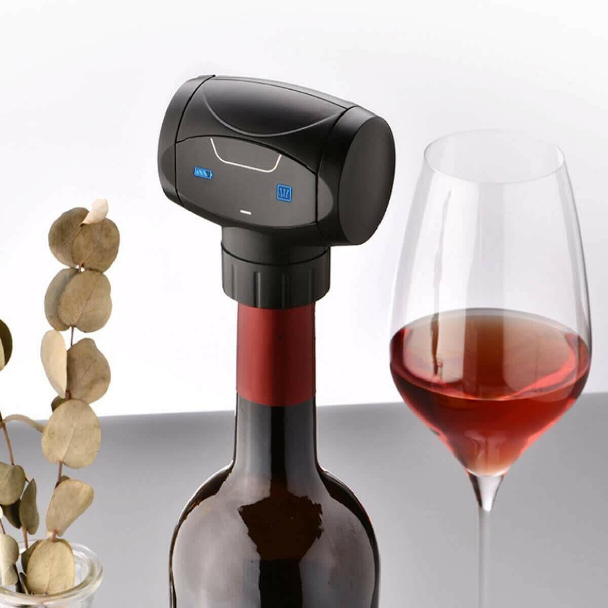 Napa King Auto Vacuum Wine Preserver Saver Cap.