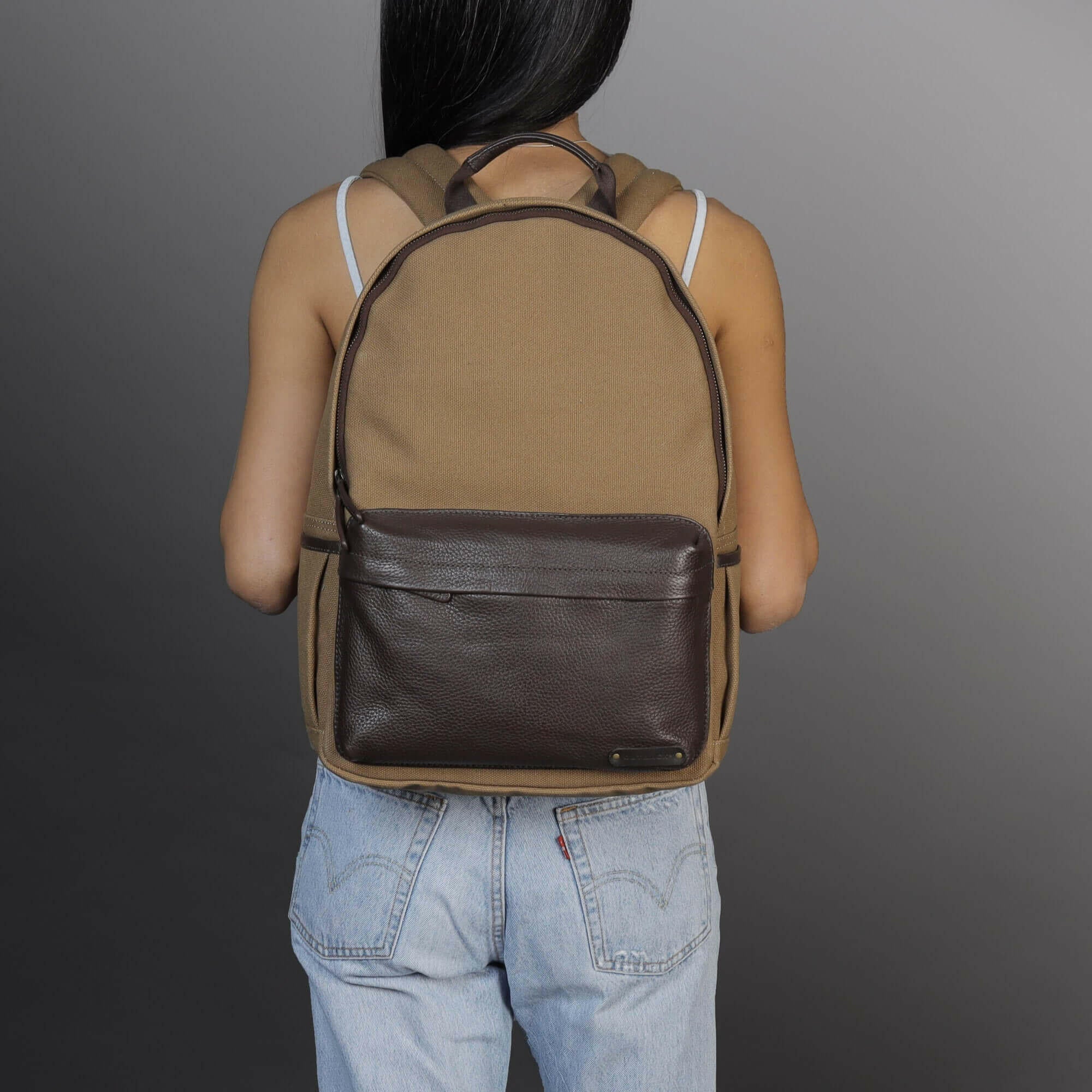 Journey Canvas Backpack.