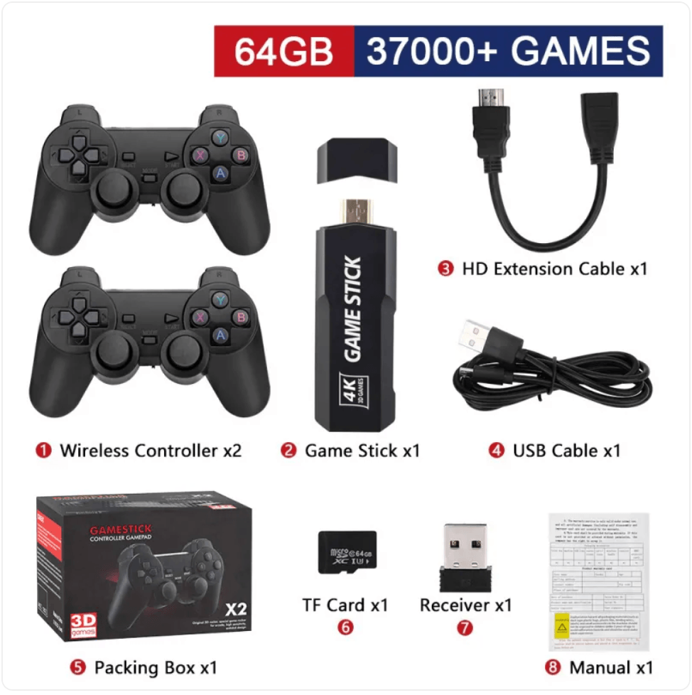 X2GD10 &amp; X2 Plus TV Gaming Console – English Versions