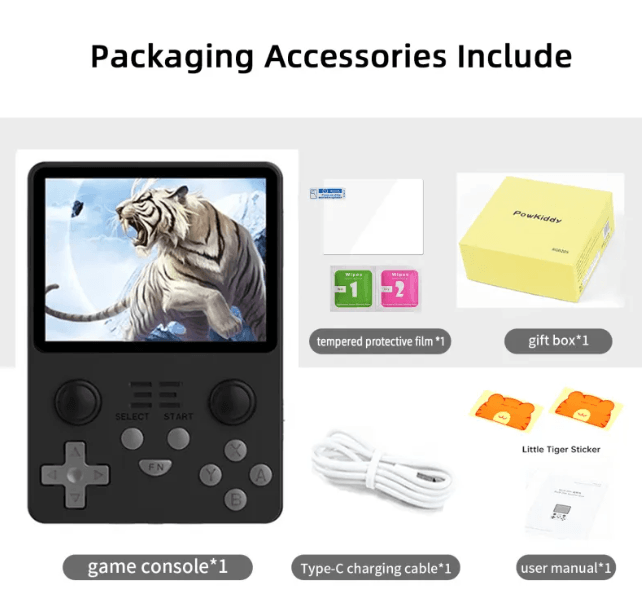 RGB20S Retro Handheld Gaming Console – 3.5-Inch Display