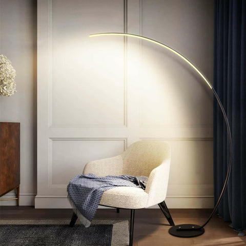 RGBW Modern Curve Floor Lamp | New Version.