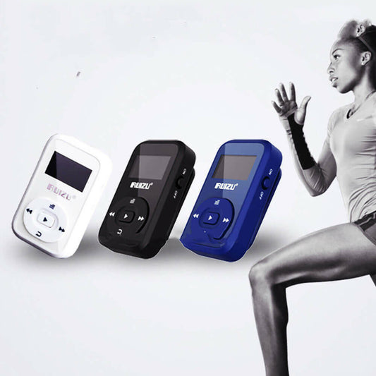 Wireless Bluetooth Sports Mp3 Clip Music Player.