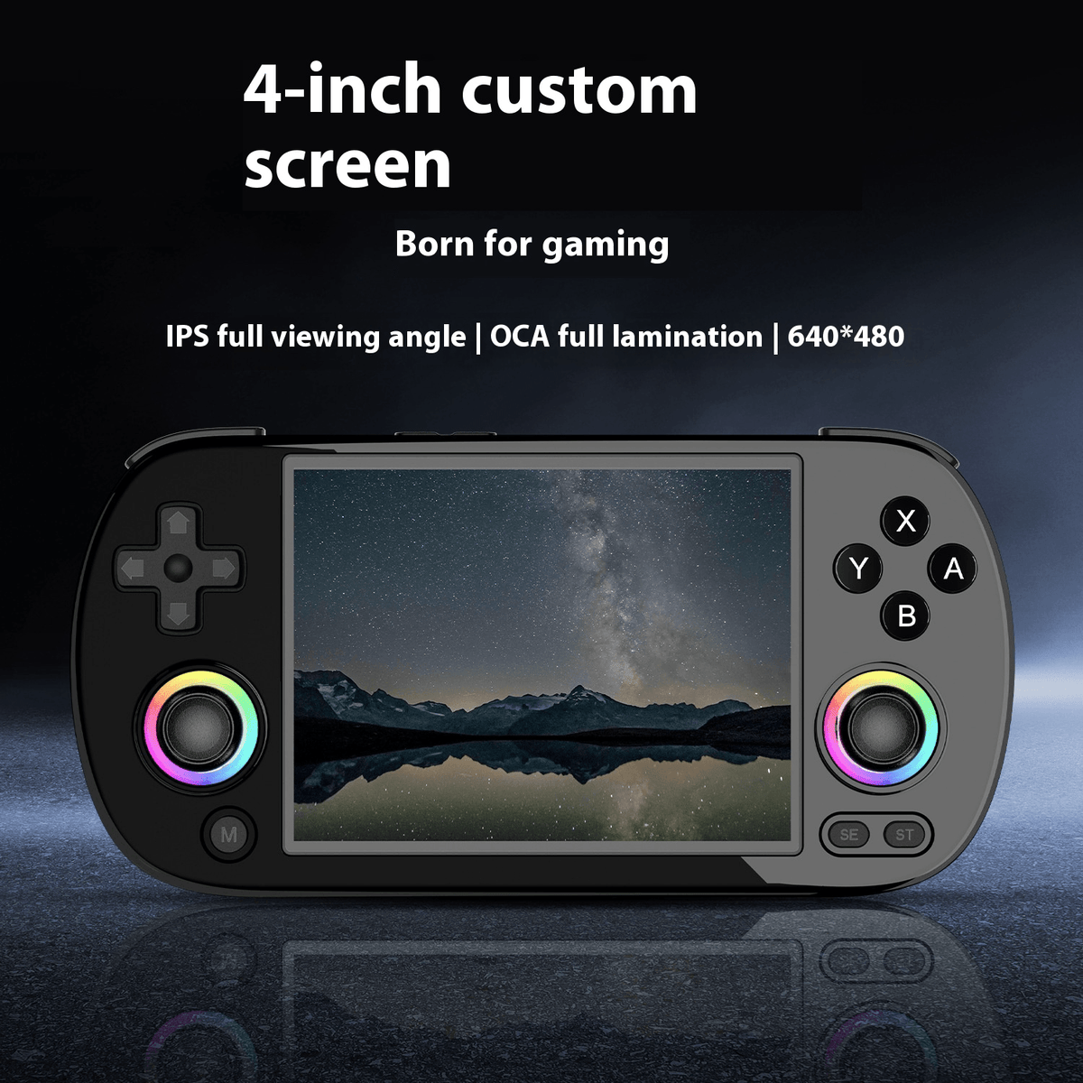 RG40XXH Retro Handheld Gaming Console with 4-Inch IPS Display