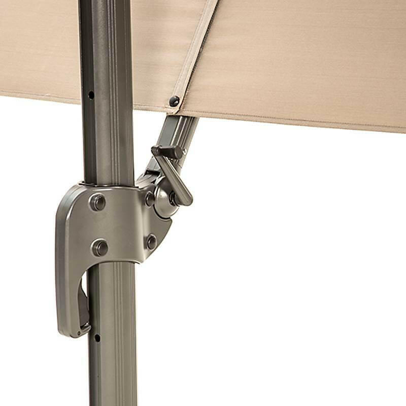 Cantilever Umbrella Flexo base with wheels