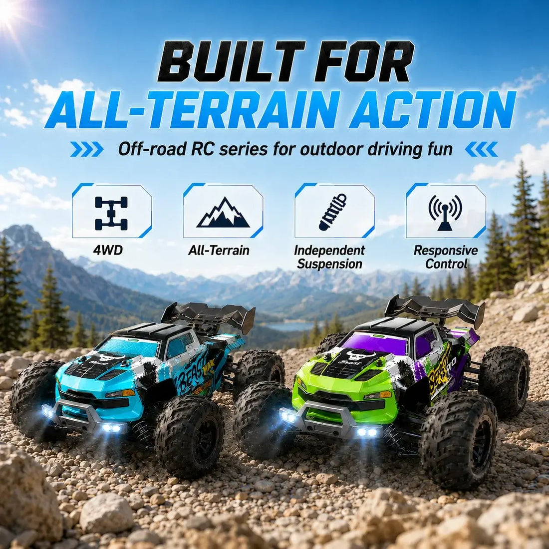 ZNLYRION SG116 4WD Off-Road RC Truck