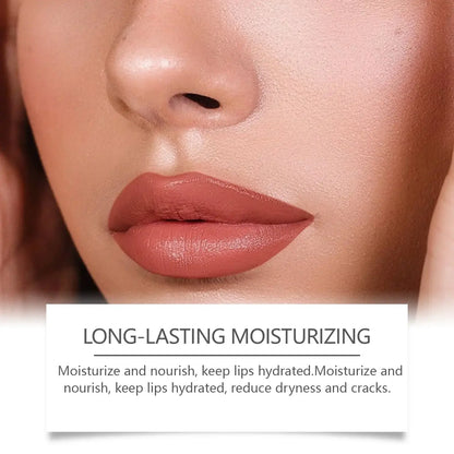 EELHOE 2 Colors Peel Off Lip Liner Easy Color Long Lasting Waterproof Non Stick Natural Tattoo Matte Makeup Hydrating Lip Gloss