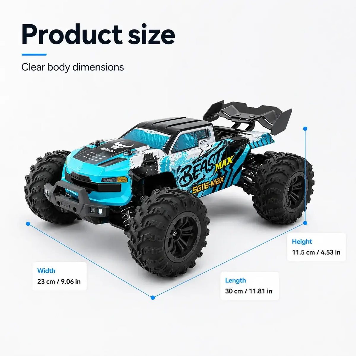 ZNLYRION SG116 4WD Off-Road RC Truck