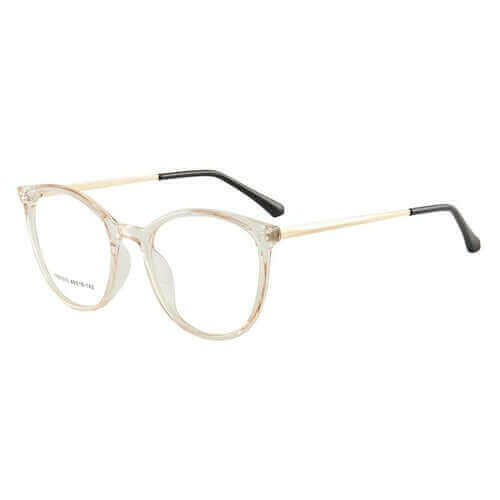 EP Anti-blue glasses European and American flat mirror cat eye glasses.