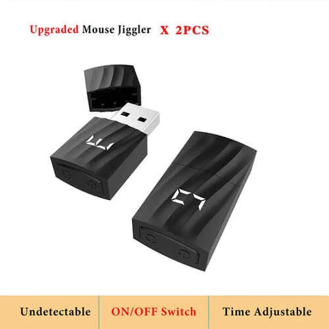 Mouse Jiggler USB Mover Undetectable Automatic Mouse Shaker Wiggler.