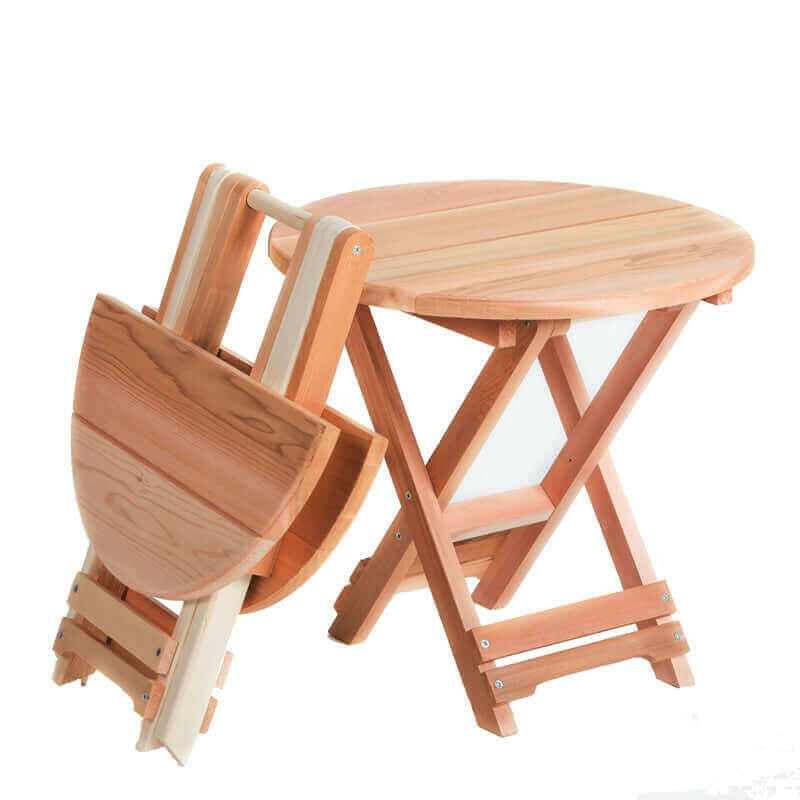 All Things Cedar FA18 Outdoor Folding Andy Table.