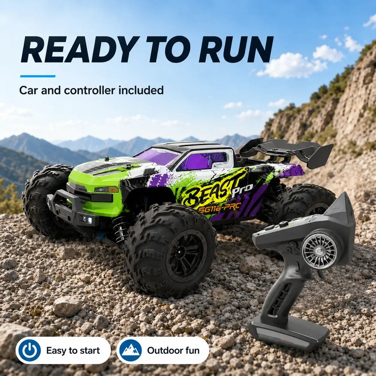 ZNLYRION SG116 4WD Off-Road RC Truck