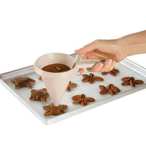 Adjustable Chocolate Funnel for Baking Cake