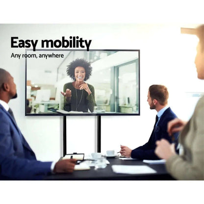 Artiss Black TV Mount on Stand - Stylish &amp; Versatile