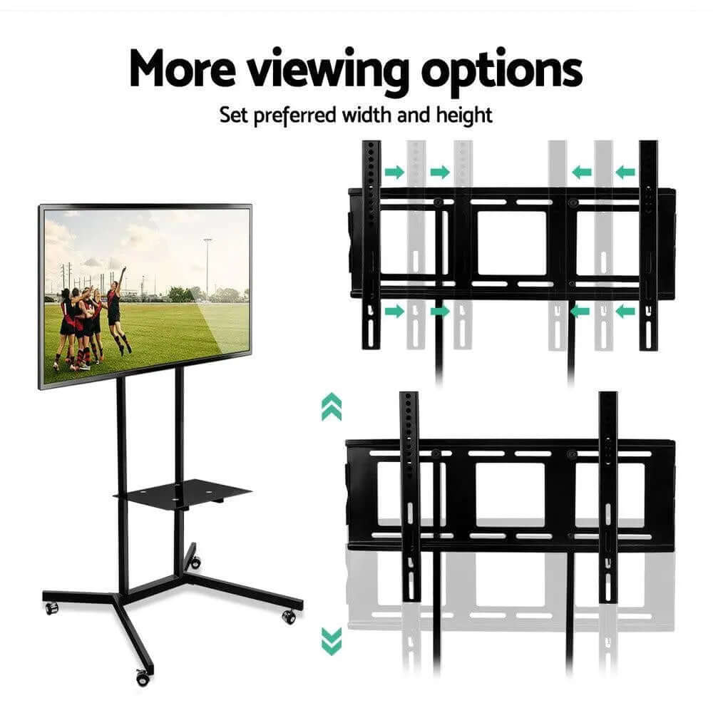 Artiss Black TV Mount on Stand - Stylish &amp; Versatile