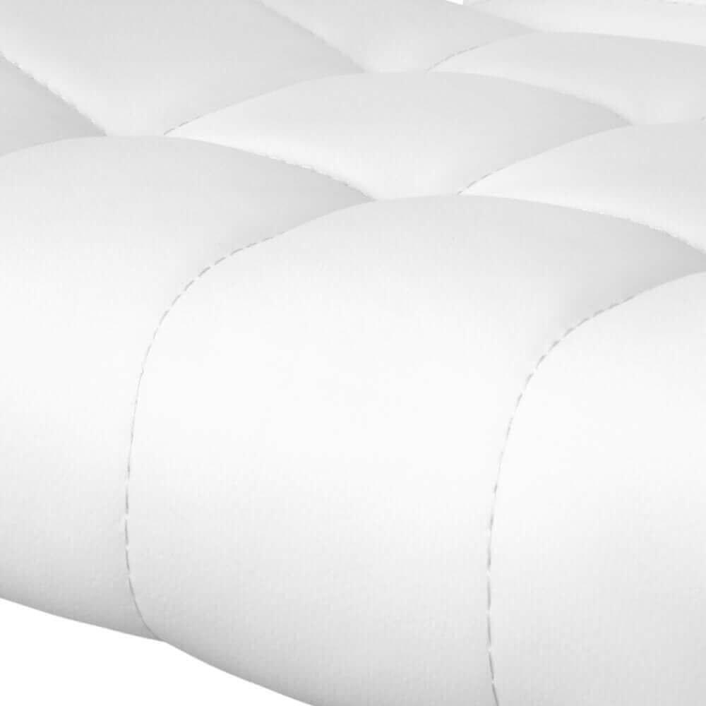 Artiss Set of 2 PU Leather Gas Lift Bar Stools - White and Chrome