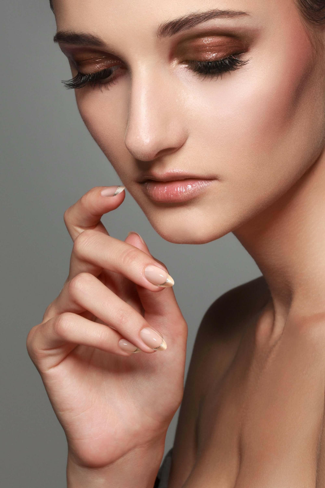 Champagne Stardust | Soft &amp; Durable Press-On Nails