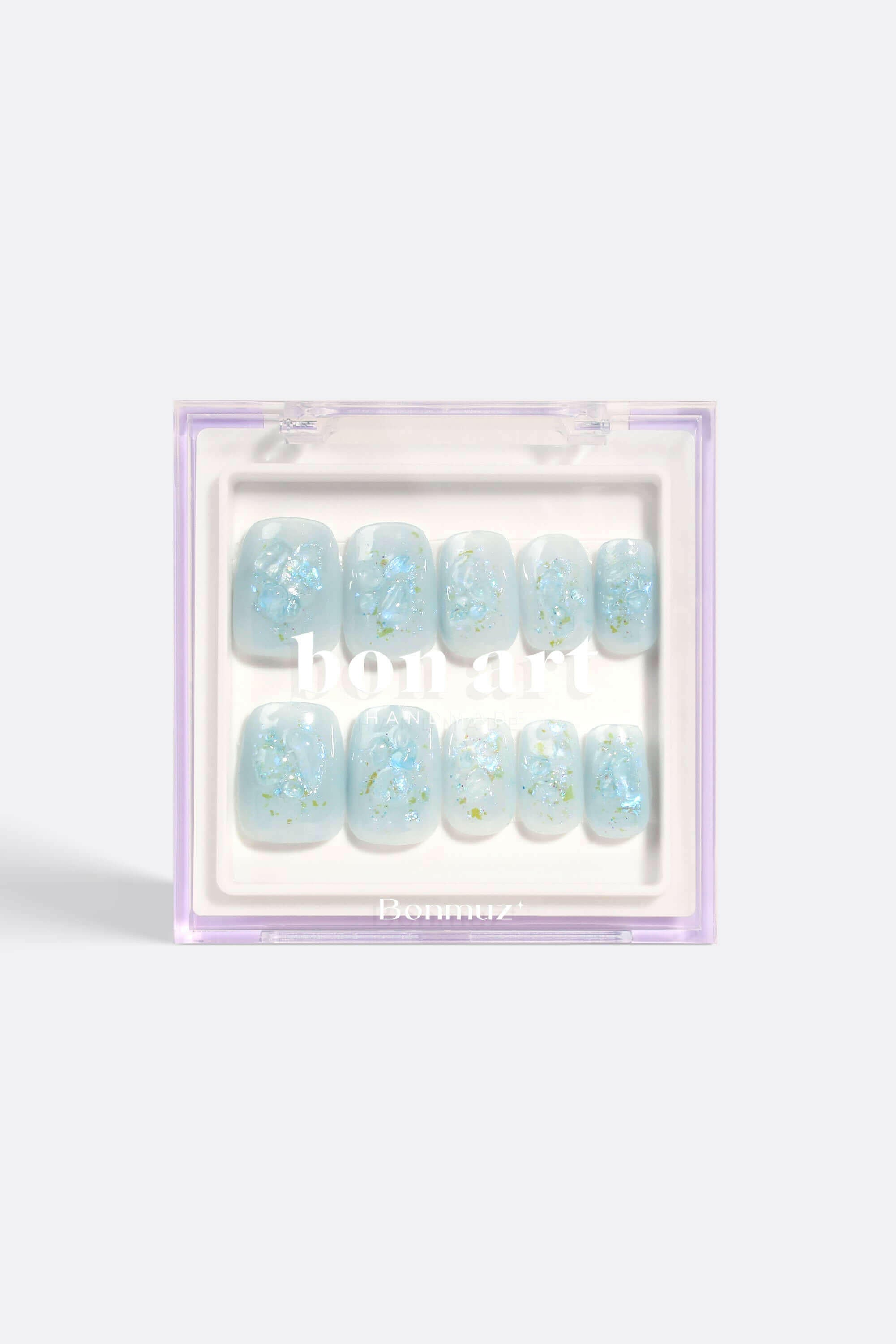 Glacial Gleam | Pro Handmade Gel Nails.