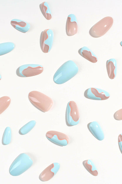 Seabed Blossom | Soft &amp; Durable Press-On Nails