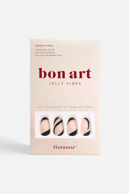 Satin Black | Soft &amp; Durable Press-On Nails