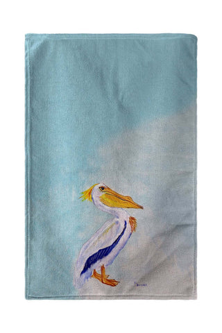 Betsy Drake BT177 30 x 50 in. King Pelican Beach Towel.