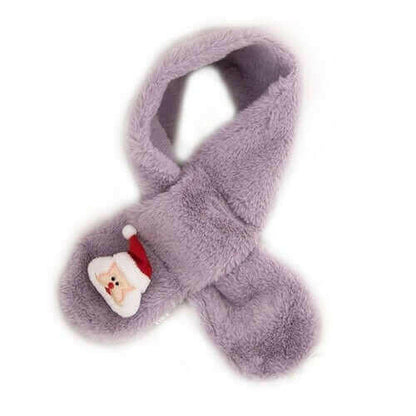 Baby Children Girls Cute Plush Fur Scarf Collar.