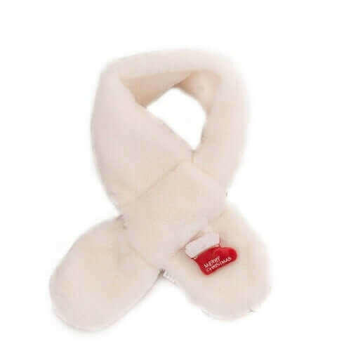 Baby Children Girls Cute Plush Fur Scarf Collar.