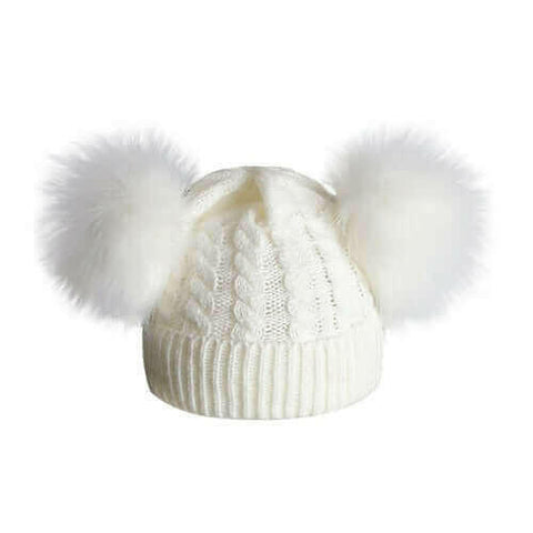 Baby Children Hat Knitting Wool Hemming Hat.