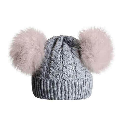 Baby Children Hat Knitting Wool Hemming Hat.