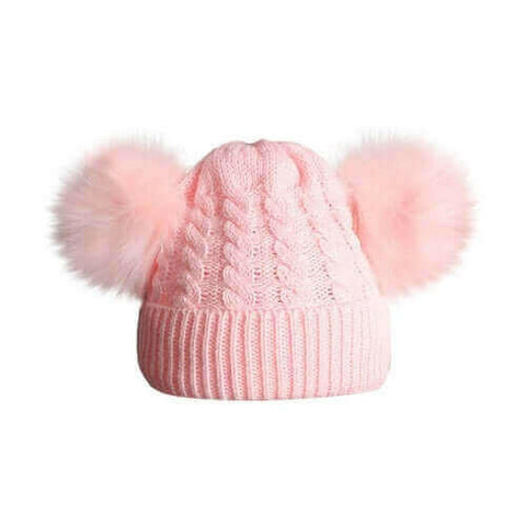 Baby Children Hat Knitting Wool Hemming Hat.