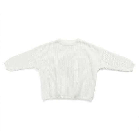 Baby Solid Casual Basic Sweater Crewneck Thick Kids Slouchy Soft Wool.