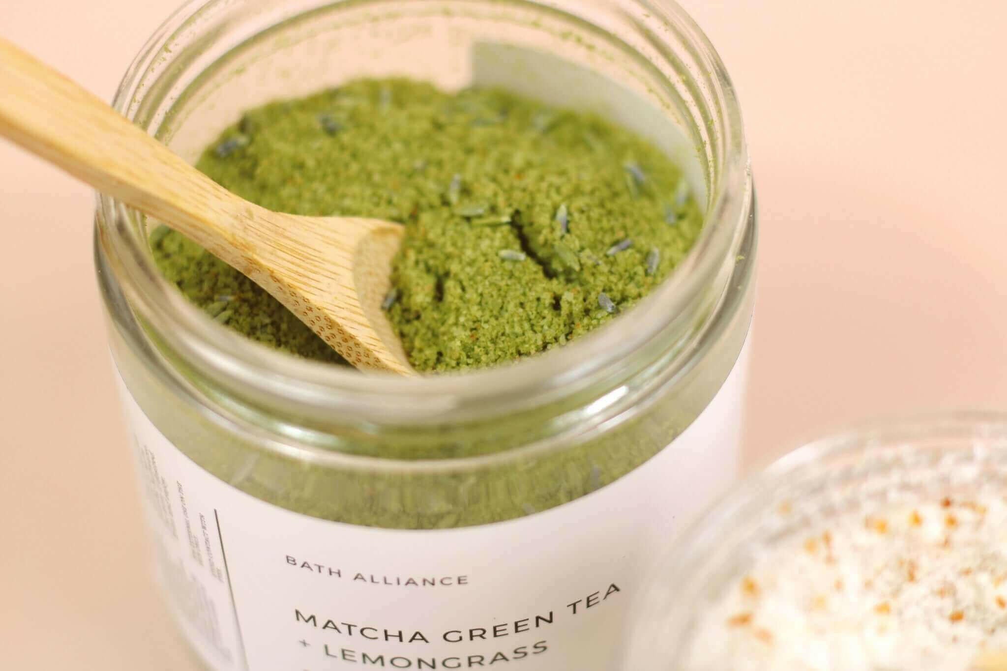 MATCHA GREEN TEA + LEMONGRASS BATH SOAK