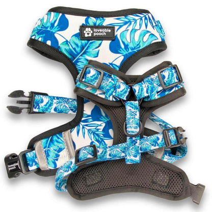 Beach Vibes Dog Harness & Leash Set.