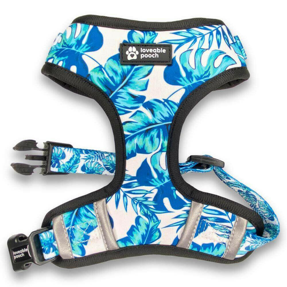 Beach Vibes Adjustable Dog Harness