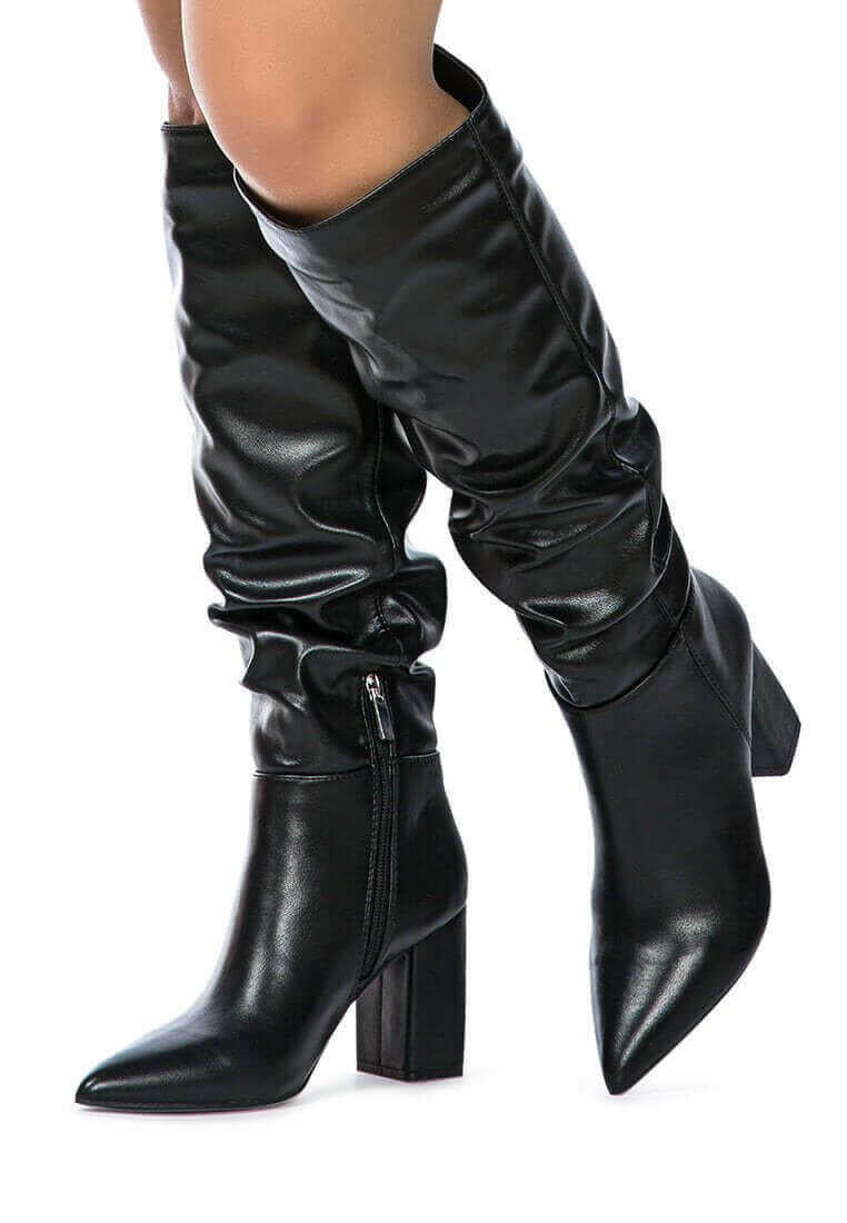 hanoi knee high slouch boots.