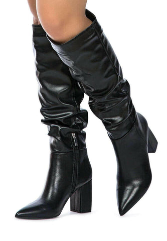 hanoi knee high slouch boots.