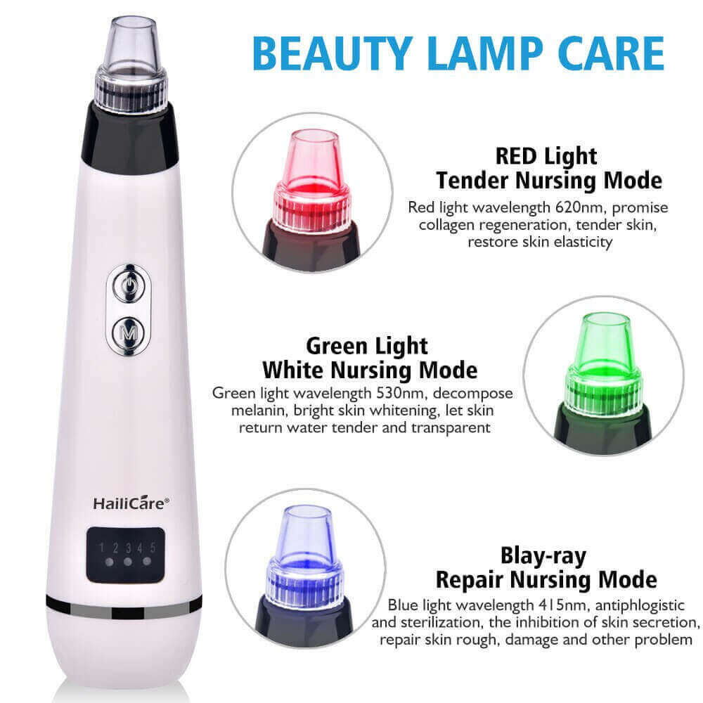 Blackhead Remover Skin Care Face Clean Pore Vacuum.