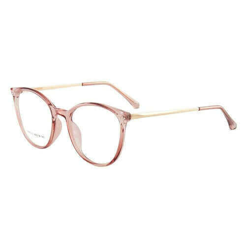 EP Anti-blue glasses European and American flat mirror cat eye glasses.