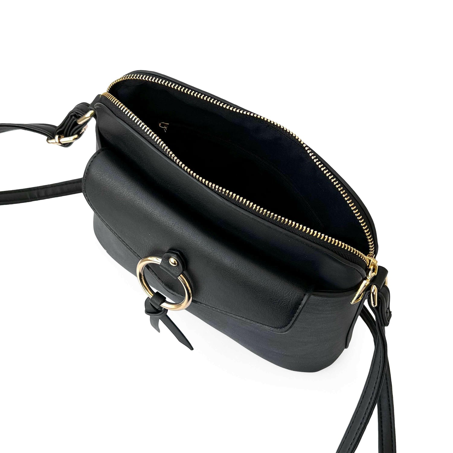 NICCI CROSSBODY WITH METAL RING