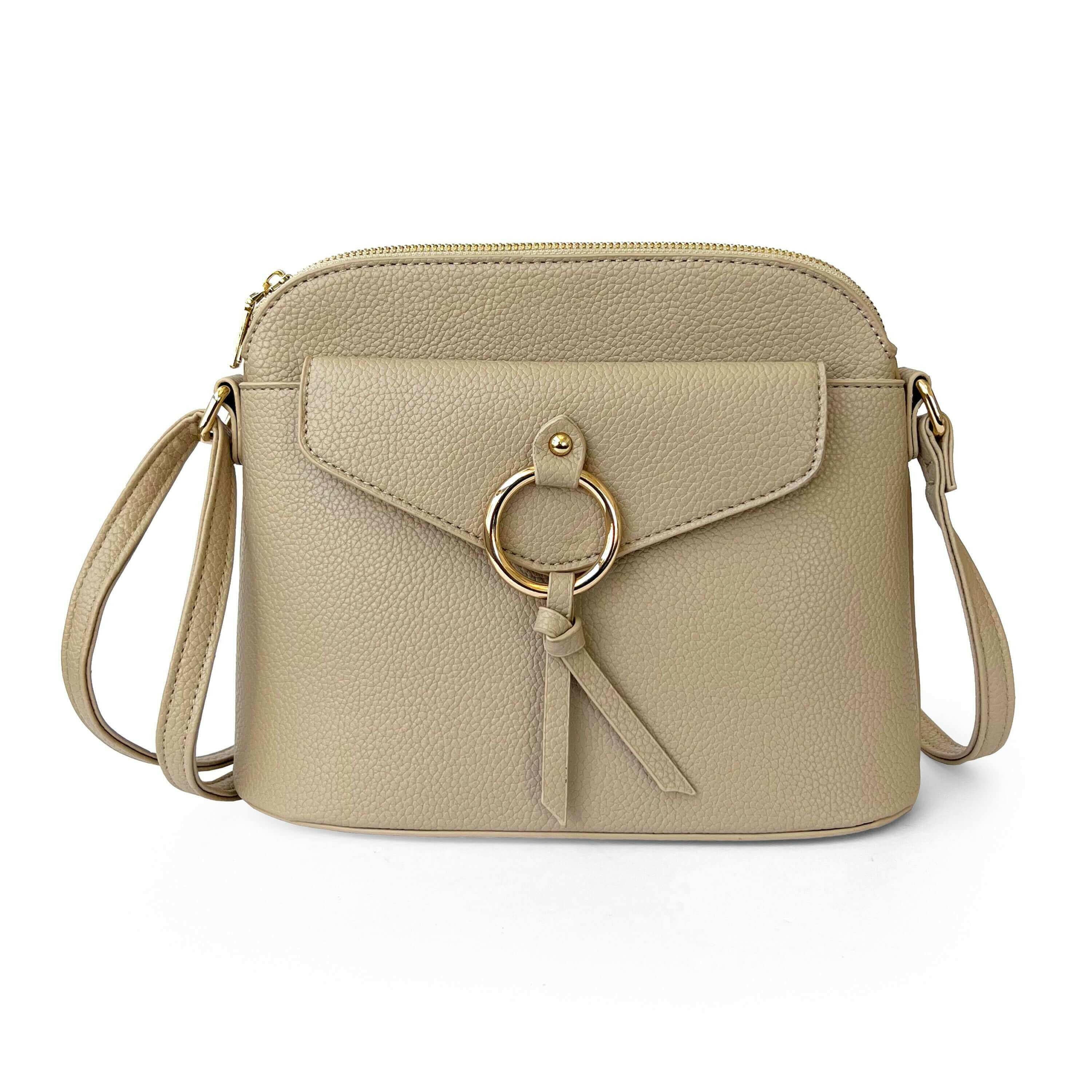 NICCI CROSSBODY WITH METAL RING