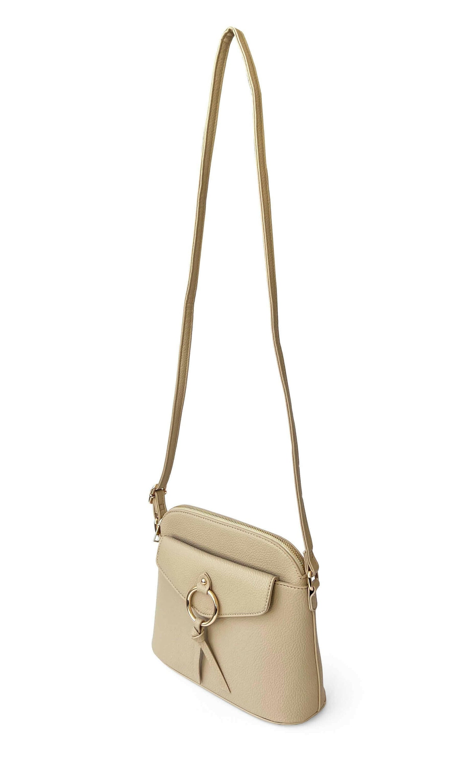 NICCI CROSSBODY WITH METAL RING