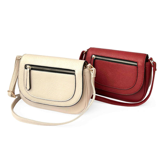 Crossbody with Flap Closure.