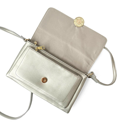 Crossbody with Round Ornament.