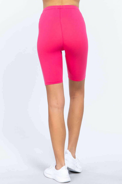 Cotton Jersey Short Leggings.