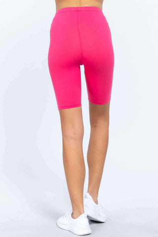 Cotton Jersey Short Leggings.