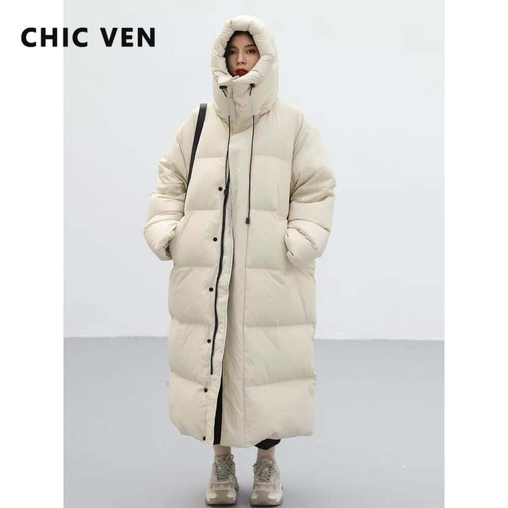 Jacket Female Long Winter | Loose Long Female Jacket | Jacket Long