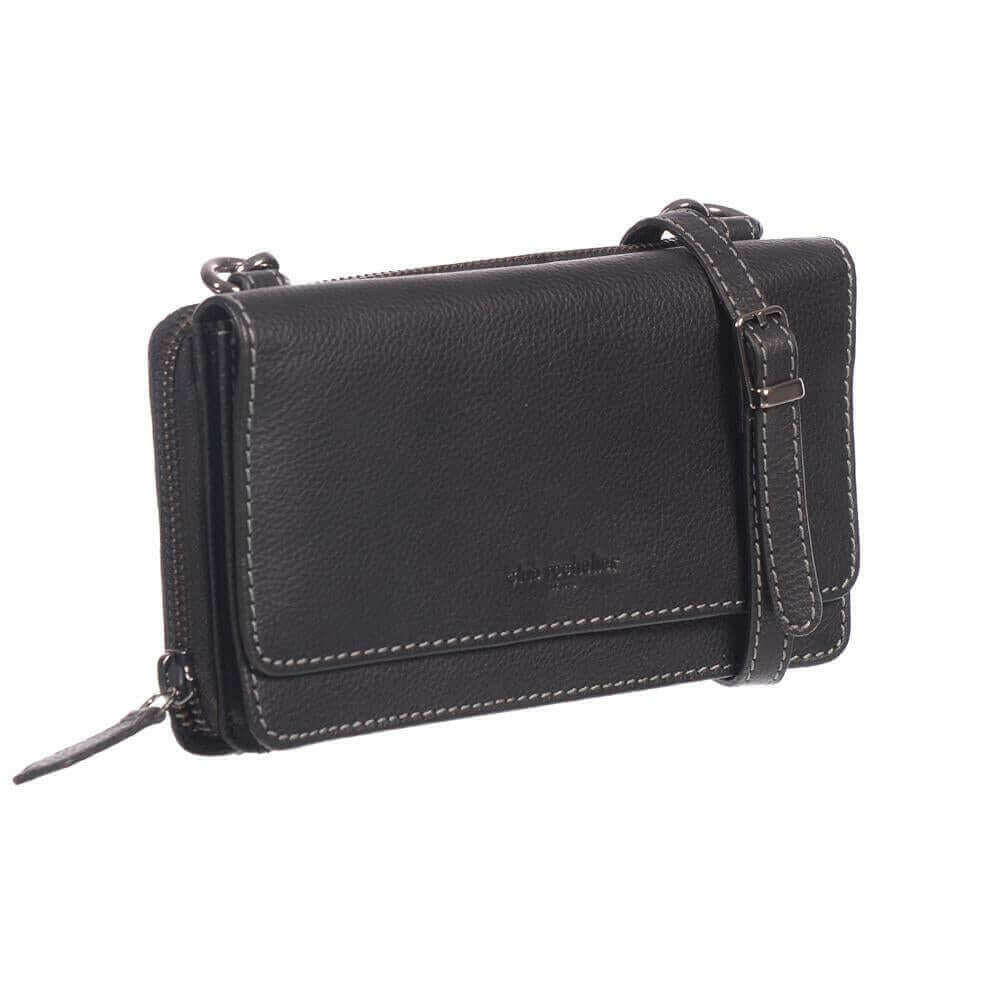 Ladies Large Full Leather Wallet on String.