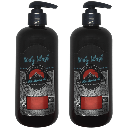 Cedar Mountain Boysenberry Scented Body Wash With Marula Oil, 12 Oz (2.