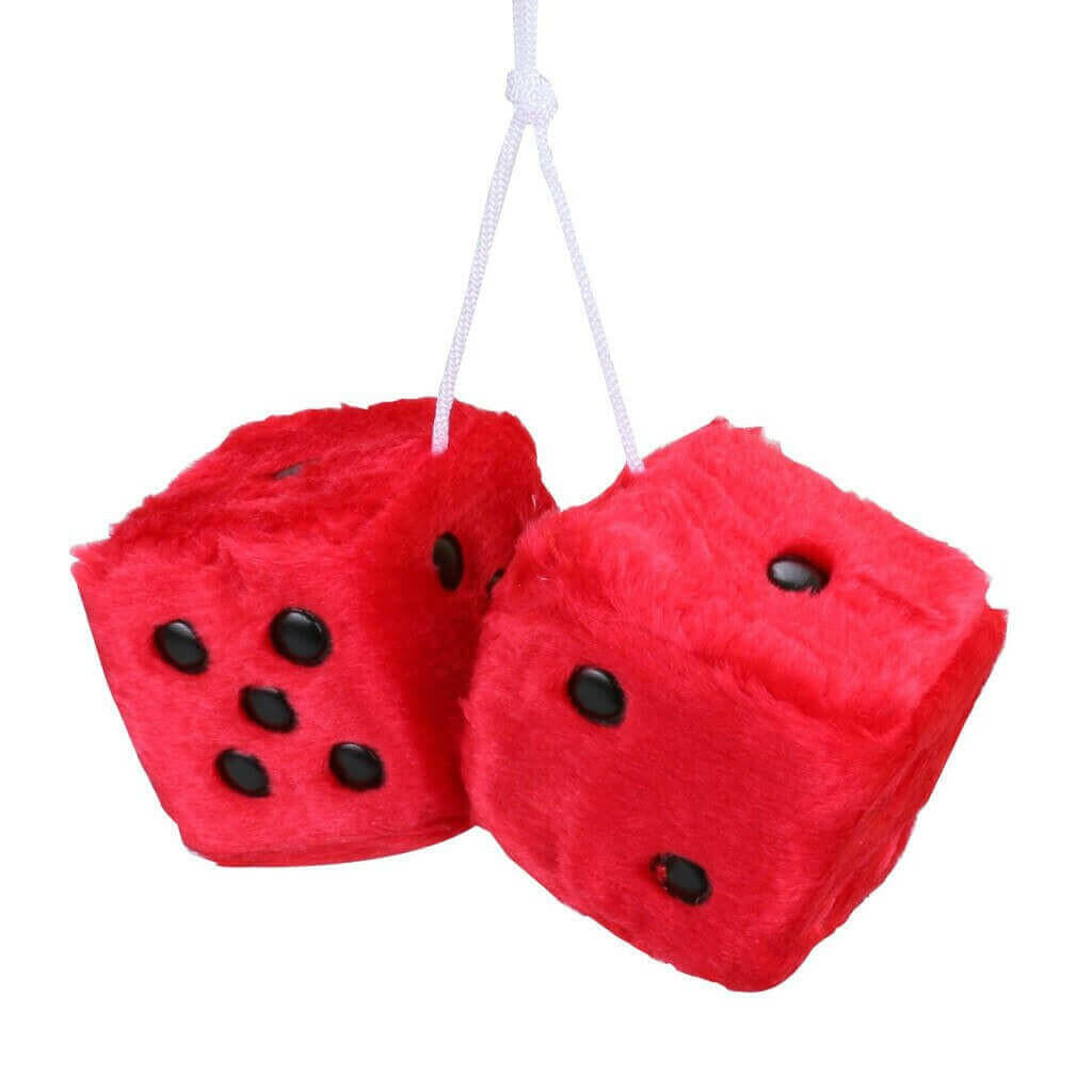 Car styling auto accessories interior Plush Dice